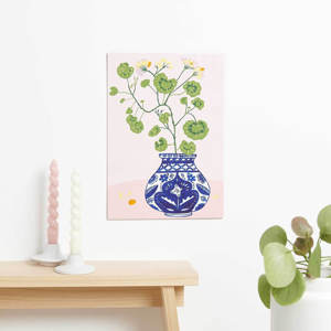 Rico Design Paint By Numbers Kit Geranium 26x37cm